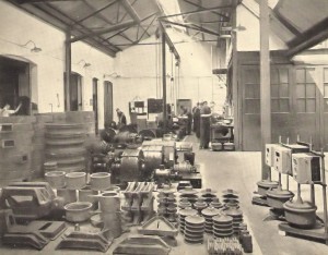 White Lion Street Works, Islington circa 1935 history